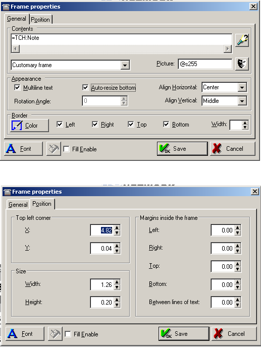frameproperties